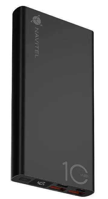 Powerbank Navitel PWR10 AL Black 10000mAh 22,5W Czarny