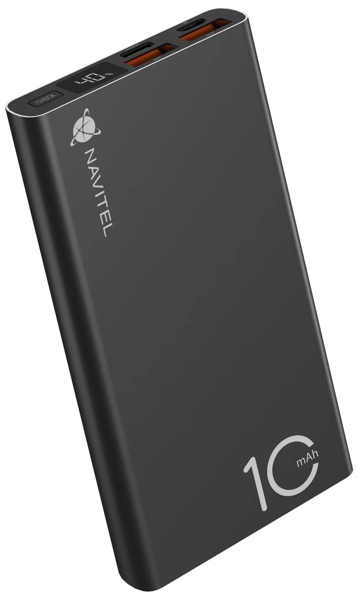 Powerbank Navitel PWR10 AL Black 10000mAh 22,5W Czarny