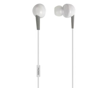 Słuchawki przewodowe Koss KEB6i Dokanałowe Mikrofon Biały