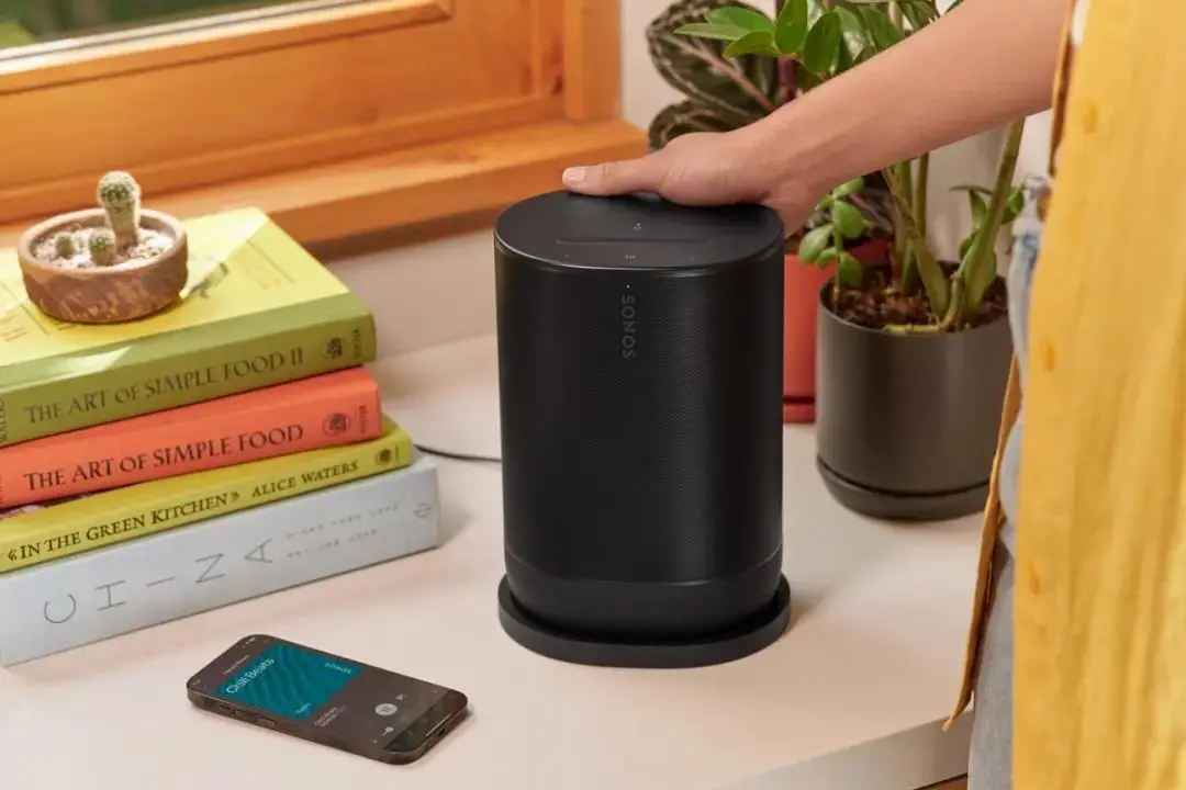Głośnik Bluetooth Sonos Move 2 Radio internetowe Czarny