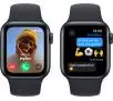 Apple Watch SE 2gen GPS koperta 40mm z aluminium Północ pasek sportowy Północ S/M