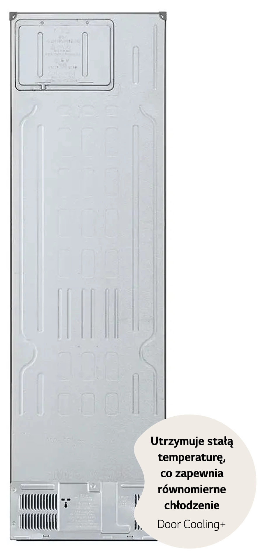Lodówka LG GBV7280CMB Pełny No Frost 203cm Szuflada z kontrolą wilgotności Srebrny