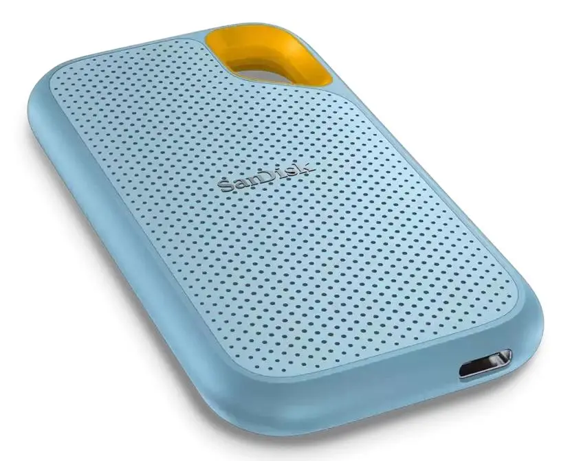 Dysk SanDisk Extreme Portable SSD 2TB USB 3.2 Typ C Niebieski