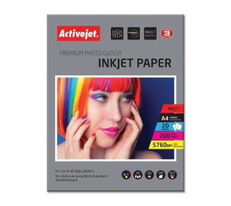 Papier fotograficzny ActiveJet AP4-200G20 20 arkuszy