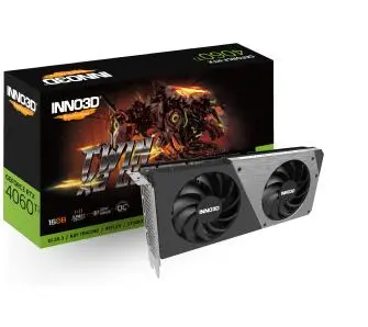 Karta graficzna Inno3D GeForce RTX 4060 Ti Twin X2 OC 16GB GDDR6 128bit DLSS 3