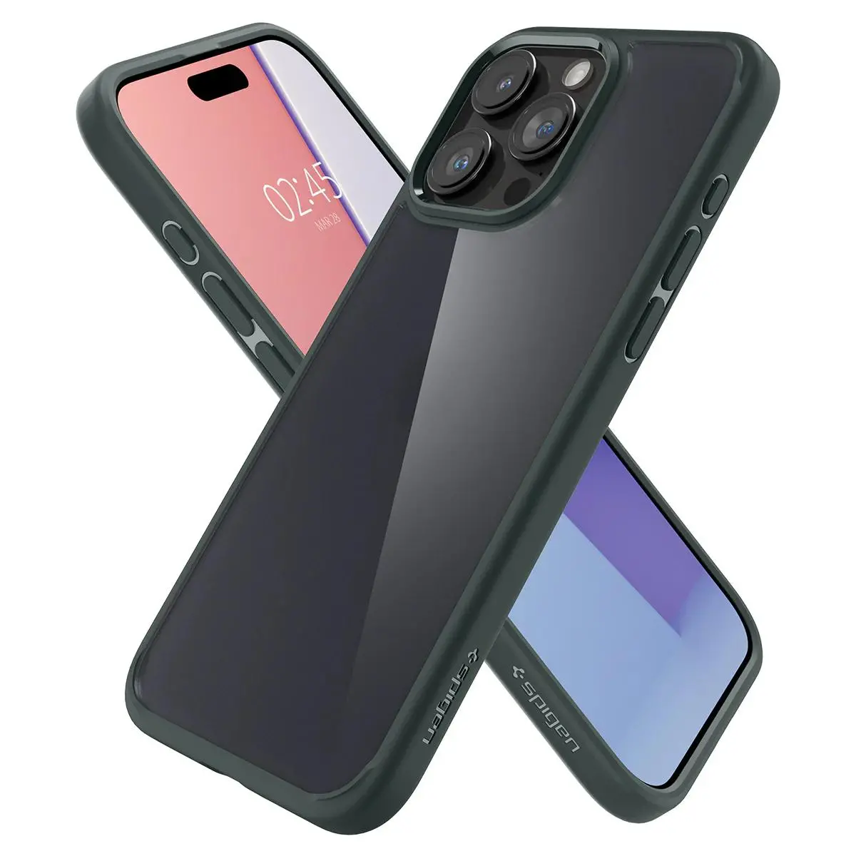Etui Spigen Ultra Hybrid do iPhone 15 Pro Max Zielony