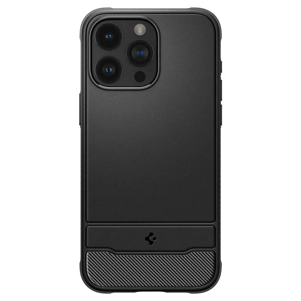 Etui Spigen Rugged Armor MagFit do iPhone 15 Pro Max Czarny