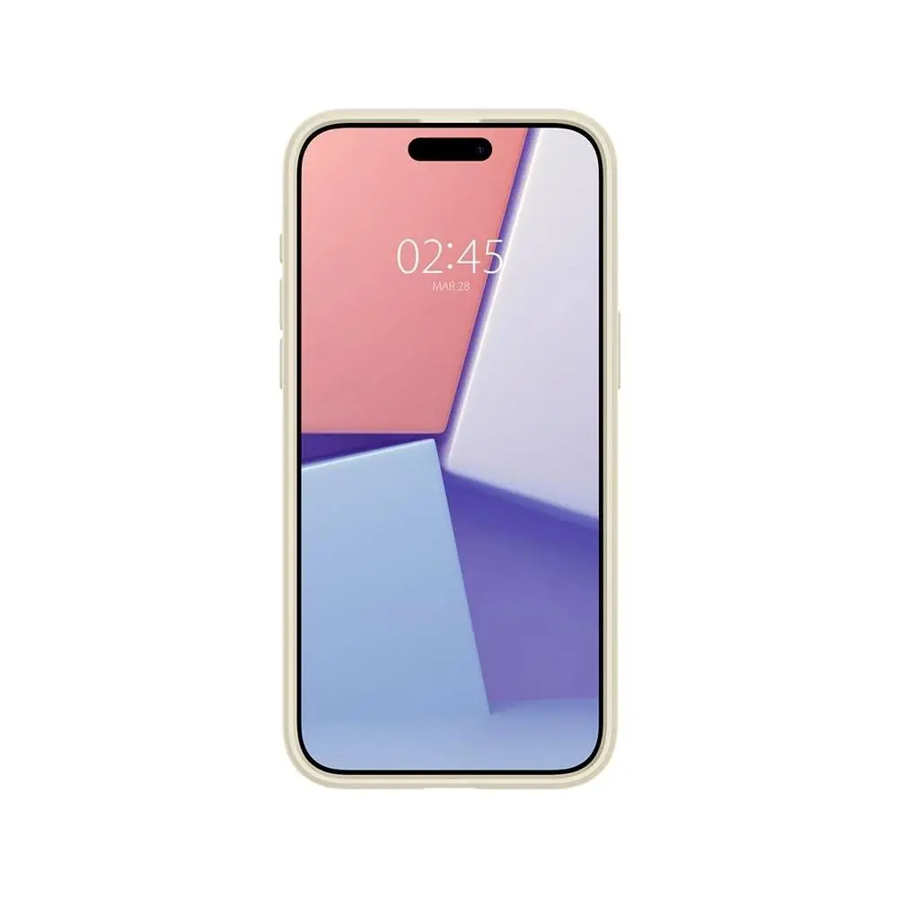 Etui Spigen Crystal Hybrid do iPhone 15 Pro Max Piaskowy