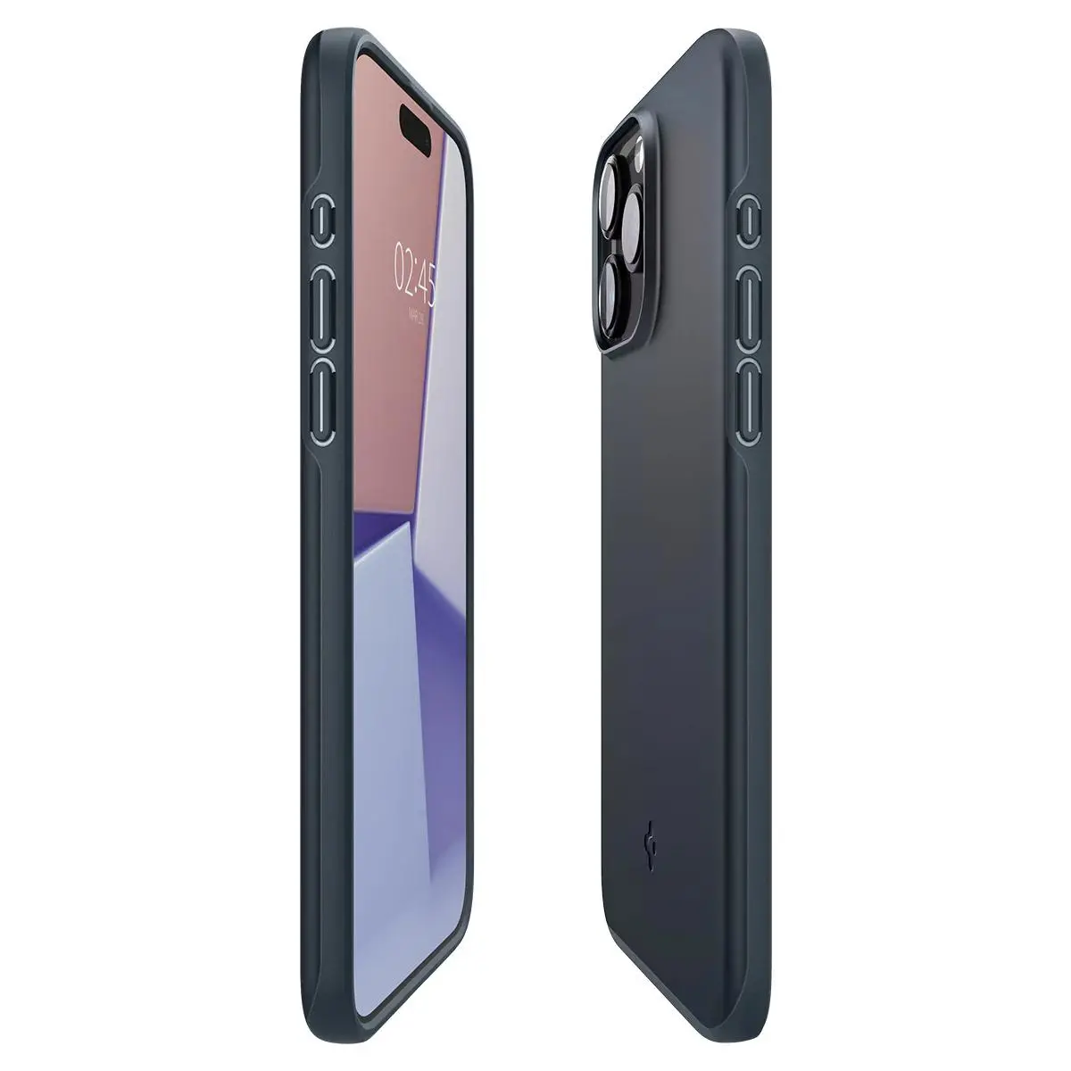 Etui Spigen Thin Fit do iPhone 15 Pro Metal Slate