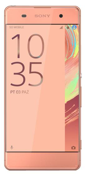Smartfon Sony Xperia XA (różowy złoty)