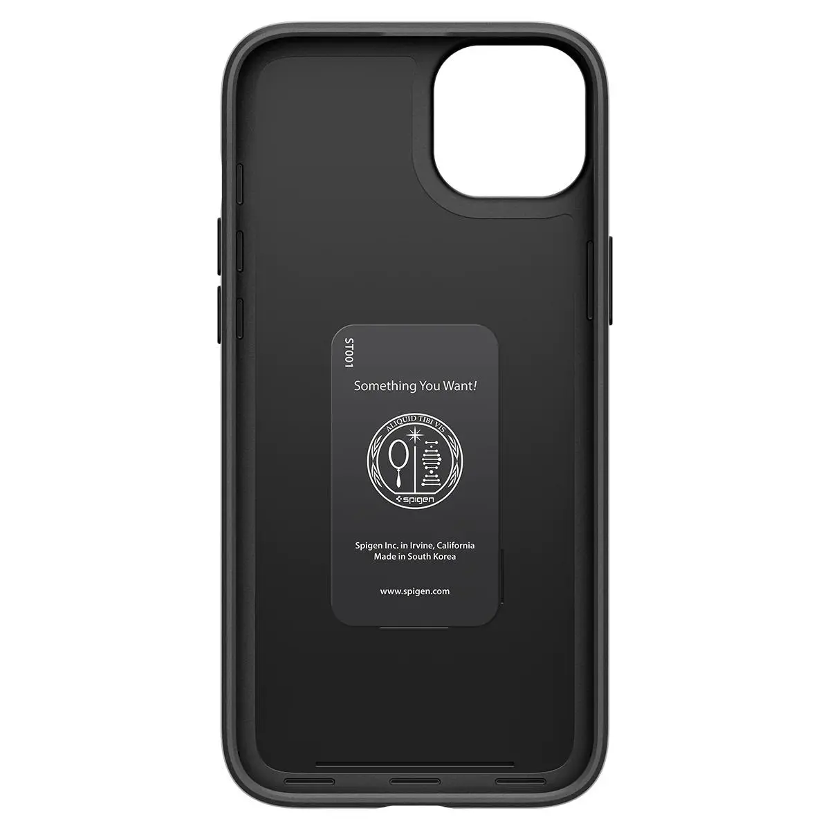 Etui Spigen Thin Fit do iPhone 15 Czarny