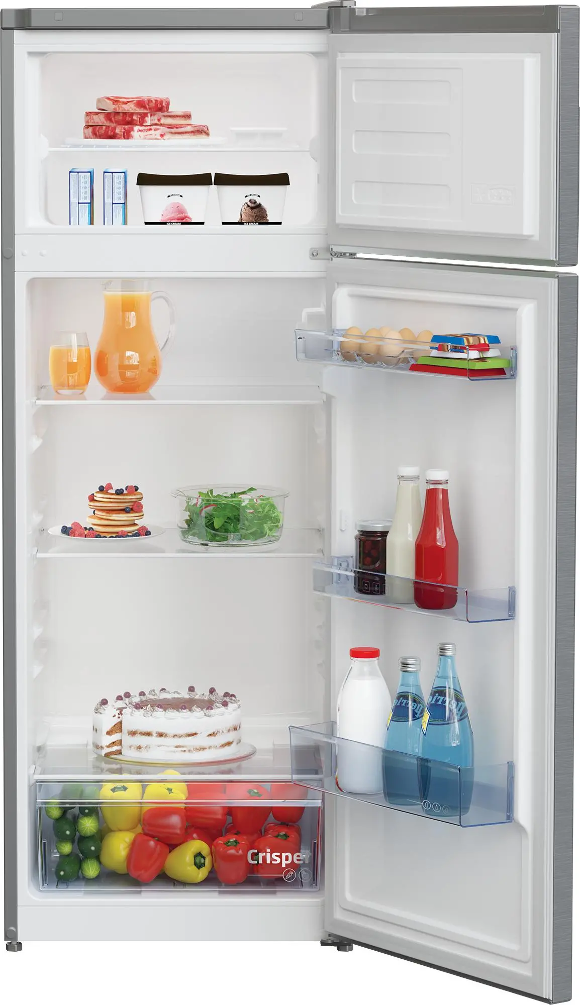 Lodówka Beko RDSA240K40SN 146,5cm Srebrny