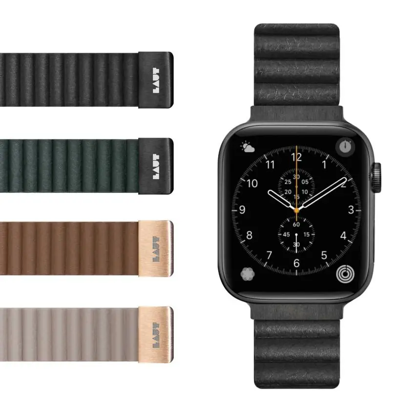 Pasek Laut Novilux do Watch serii 1-9 & SE Ultra 38mm/40mm/41mm Czarny