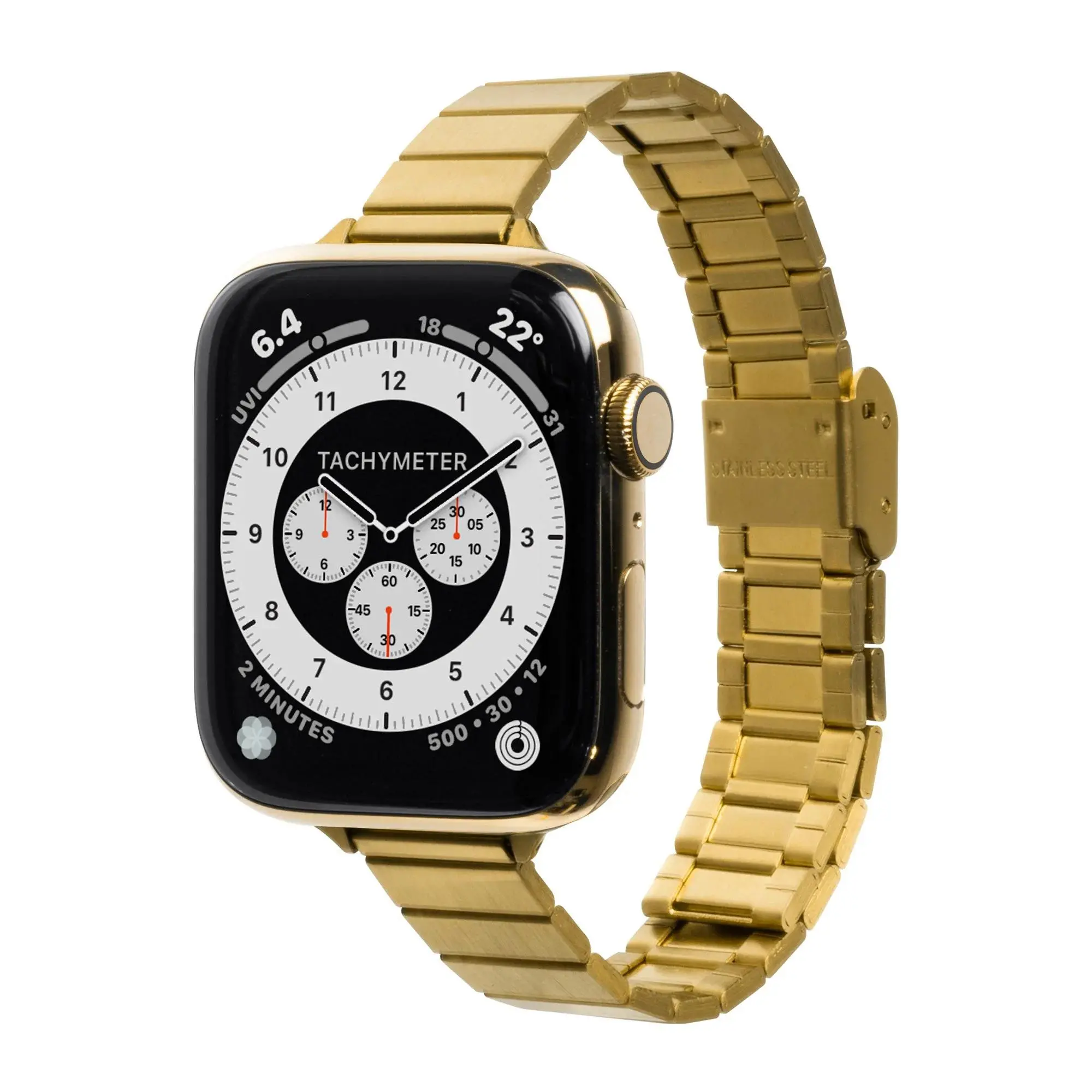 Bransoleta Laut Links Petite do Watch serii 1-9 & SE Ultra 42mm/44mm/45mm/49mm Złoty