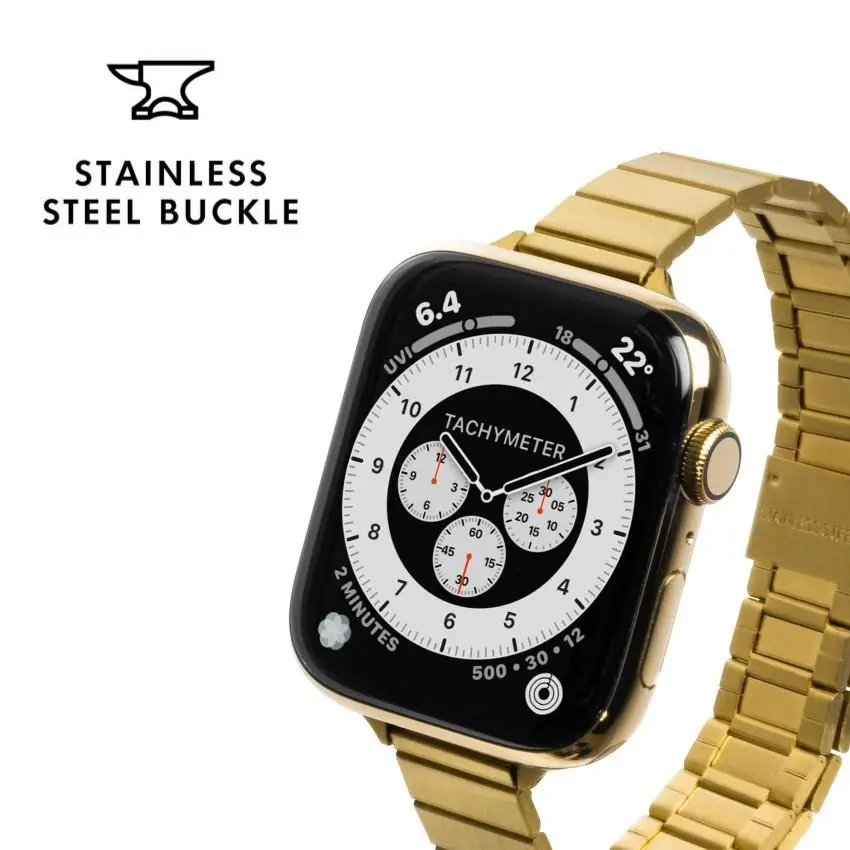 Bransoleta Laut Links Petite do Watch serii 1-9 & SE Ultra 42mm/44mm/45mm/49mm Złoty