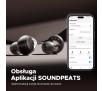 Słuchawki bezprzewodowe Soundpeats Engine4 Dokanałowe Bluetooth 5.3 Czarny