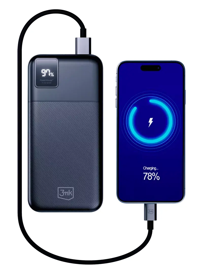 Powerbank 3mk PowerHouse 20000mAh PD 20W Czarny