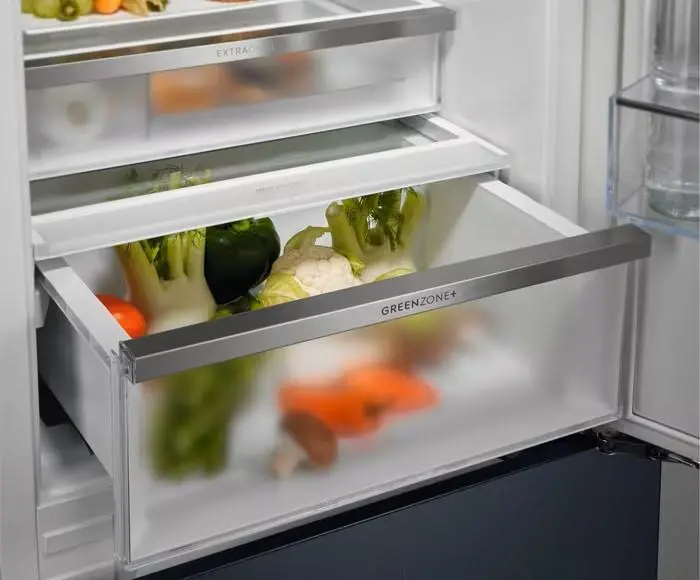 Lodówka Electrolux ENC8MC19S Zamrażarka No Frost 188,4cm Szuflada z kontrolą wilgotności