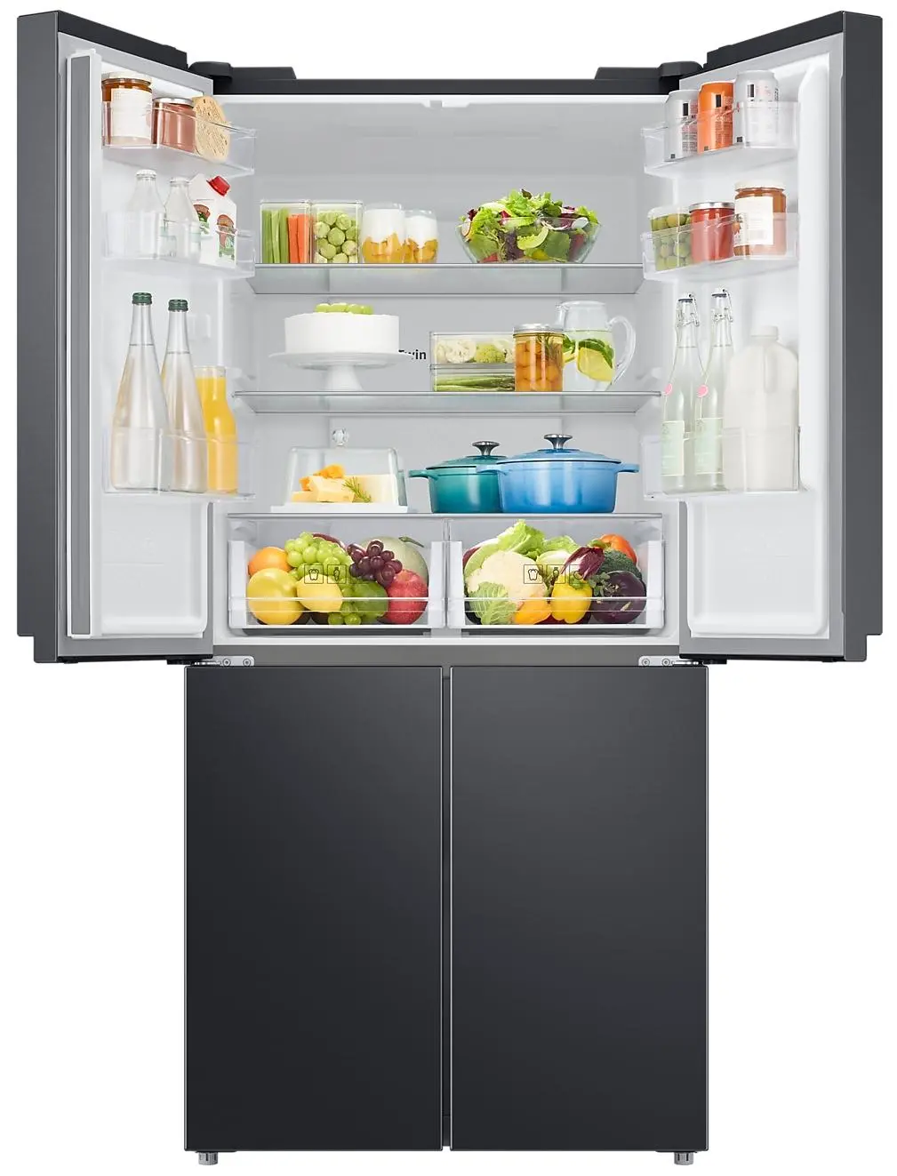 Lodówka Samsung RF48A400EB4 Pełny No Frost 179,3cm Komora świeżości Grafitowa Stal