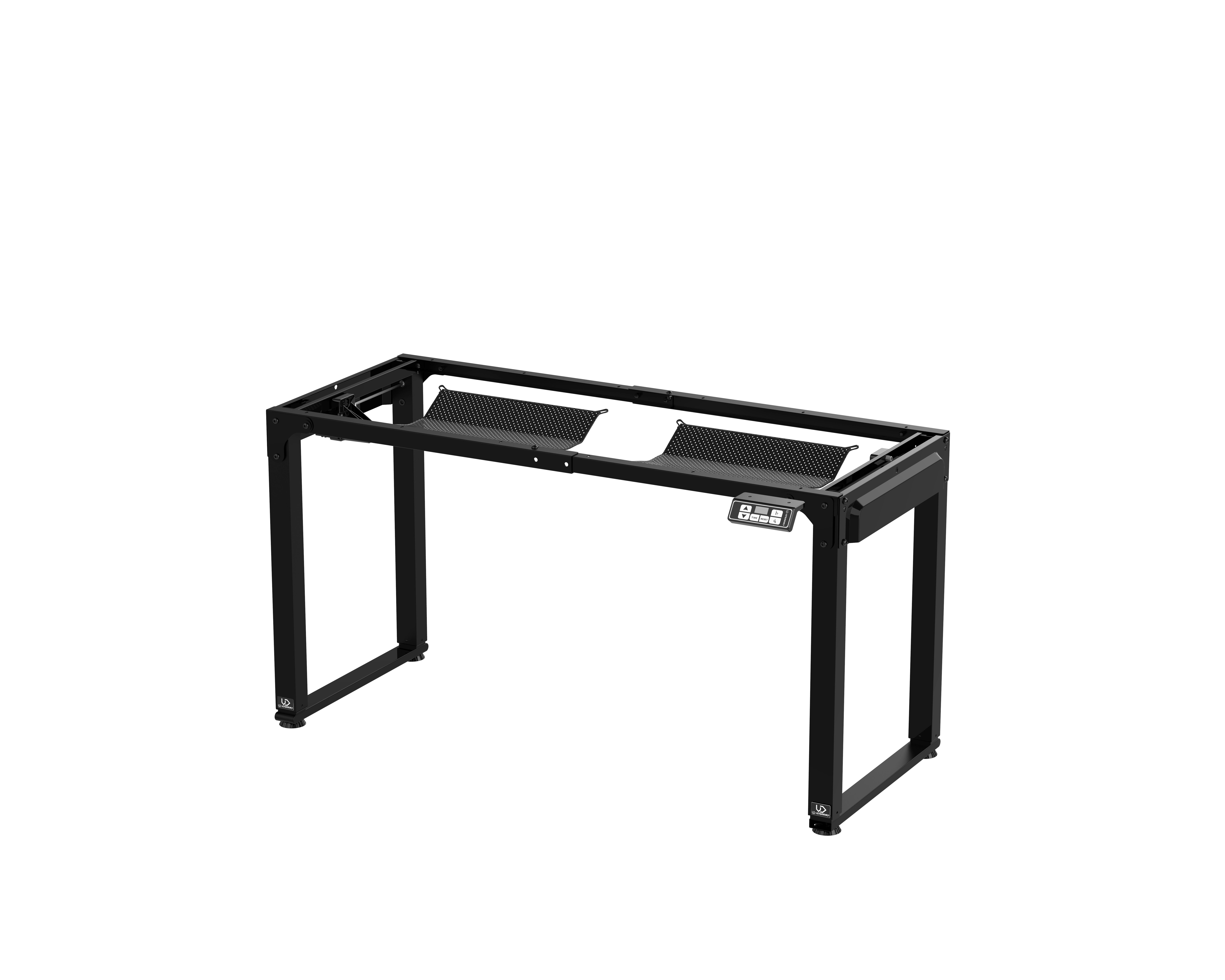 Stelaż Ultradesk UPLIFT Elektrycznie regulowana rama biurka Czarny