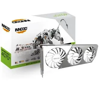 Karta graficzna Inno3D GeForce RTX 4070 Ti X3 OC White 12GB GDDR6X 192bit DLSS 3