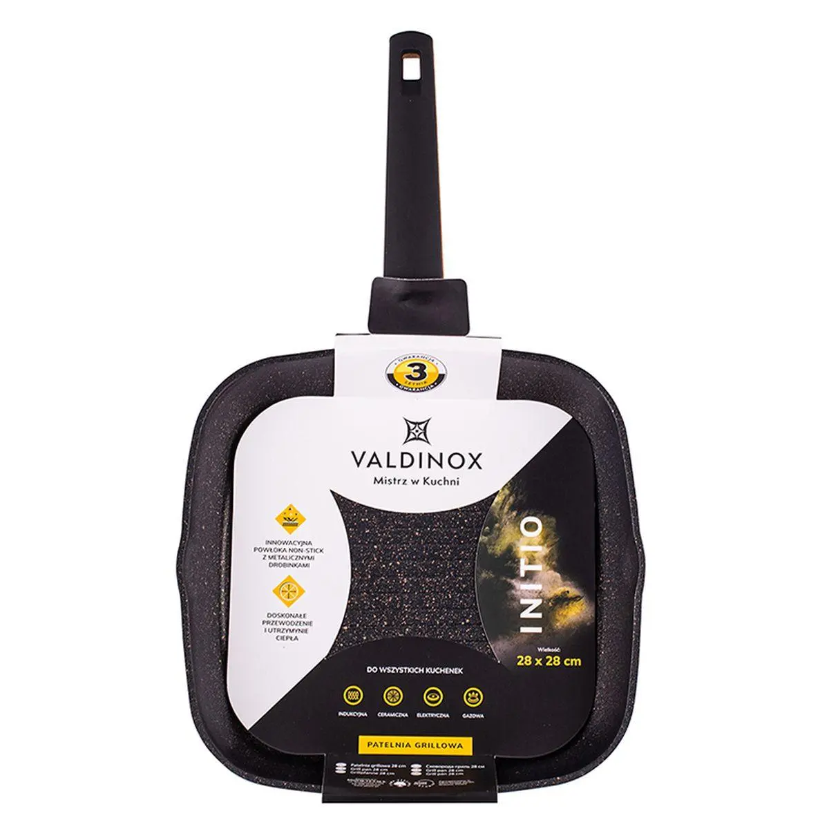Patelnia Valdinox Initio 0204003660 Indukcja Nieprzywierająca 26cm