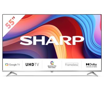 Telewizor Sharp 55GP6760E  55" QLED 4K GoogleTV Dolby Vision Dolby Atmos HDMI 2.1 DVB-T2