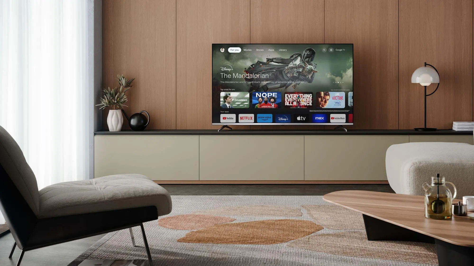 Telewizor Sharp 55GP6760E  55" QLED 4K GoogleTV Dolby Vision Dolby Atmos HDMI 2.1 DVB-T2