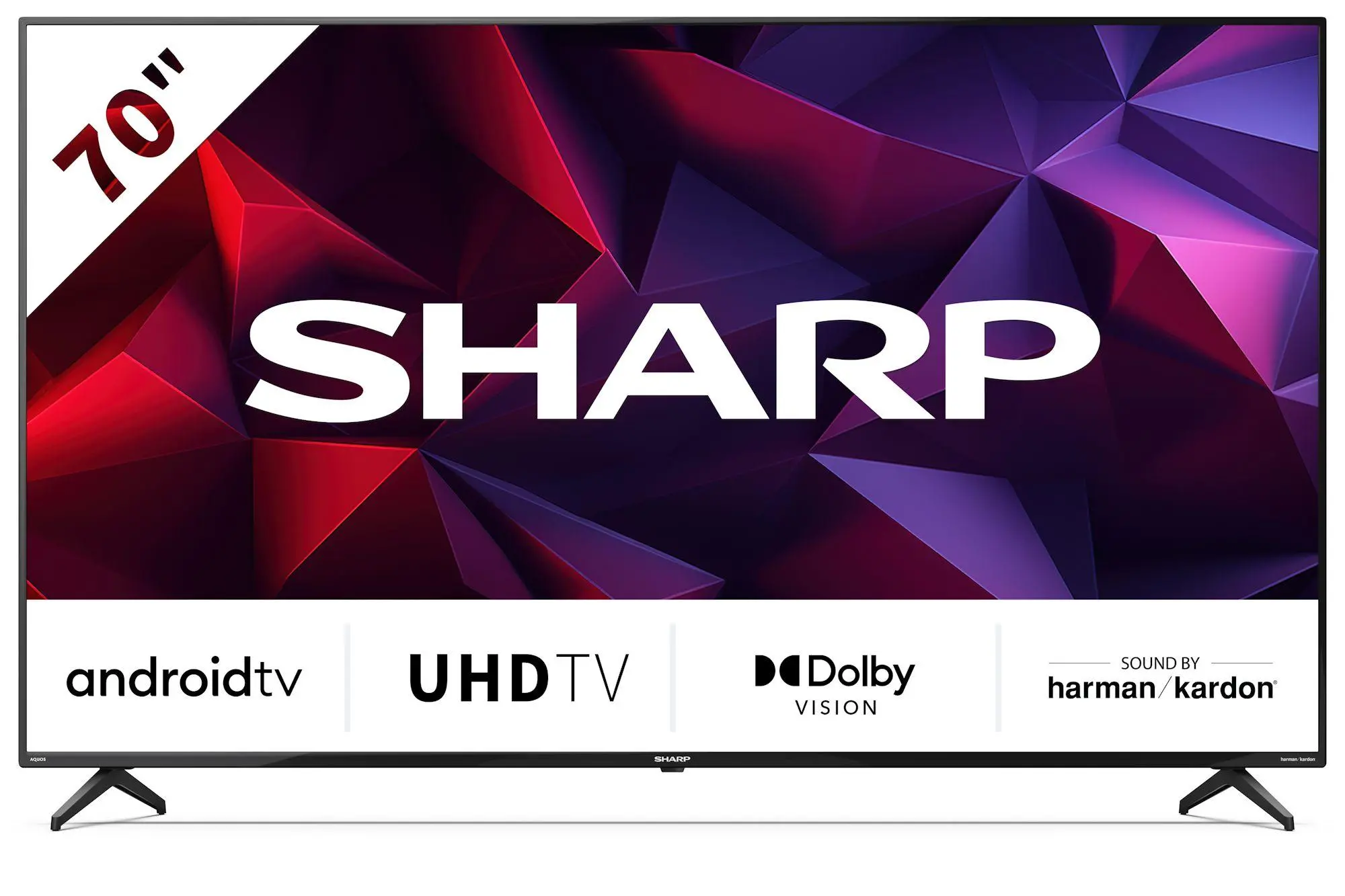 Telewizor Sharp 70FN7EA  70" 4K Android TV Dolby Vision DTS X HDMI 2.1 DVB-T2