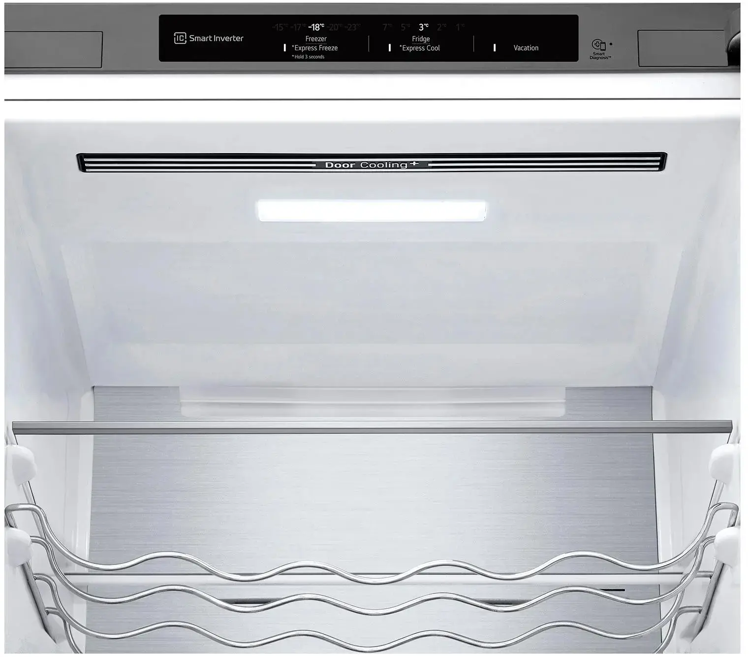Lodówka LG GBV5240CPY Pełny No Frost 203cm Szuflada z kontrolą wilgotności Srebrny