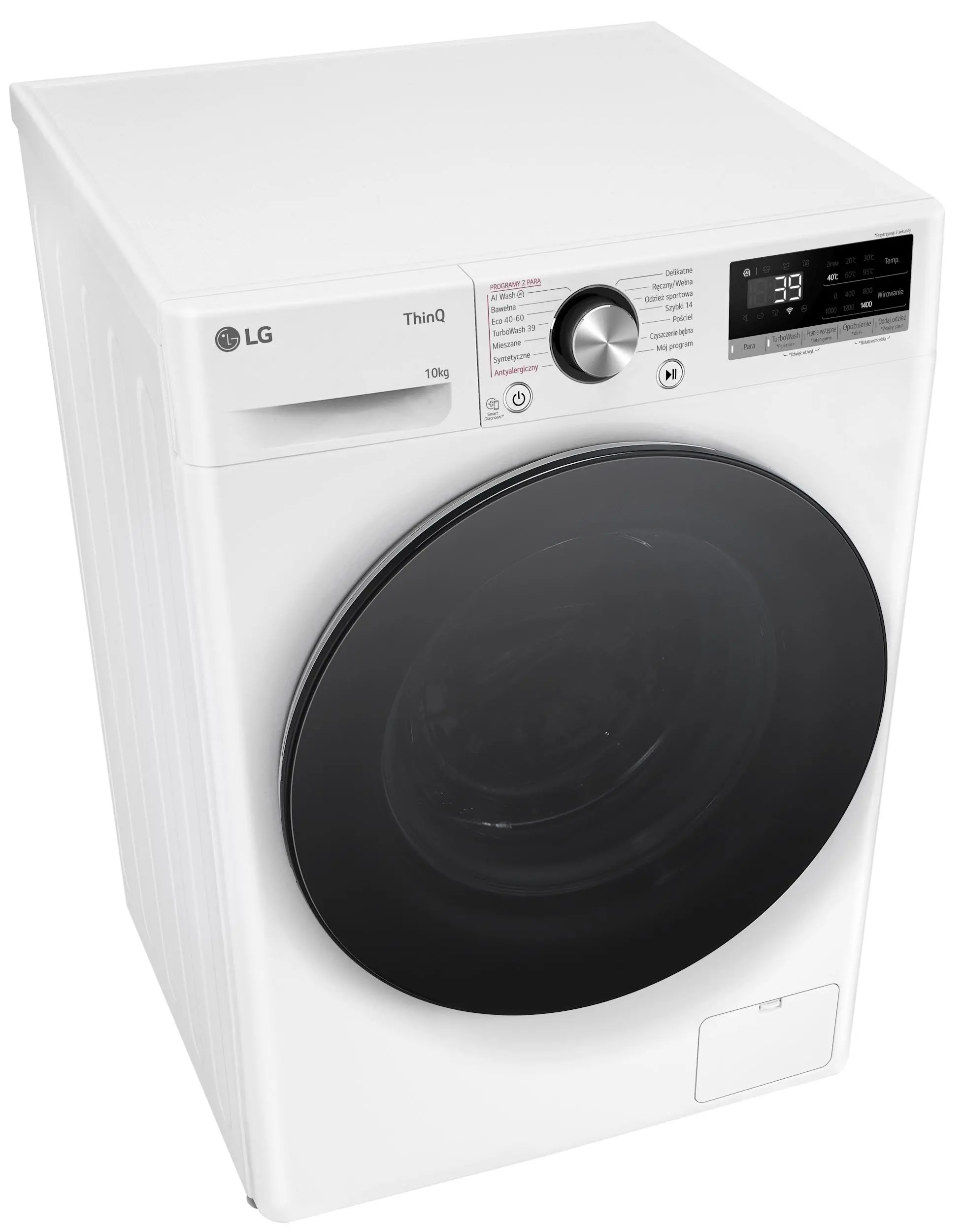 Pralka LG Vivace F4W1072YW 10kg 1400obr/min Zdalne sterowanie