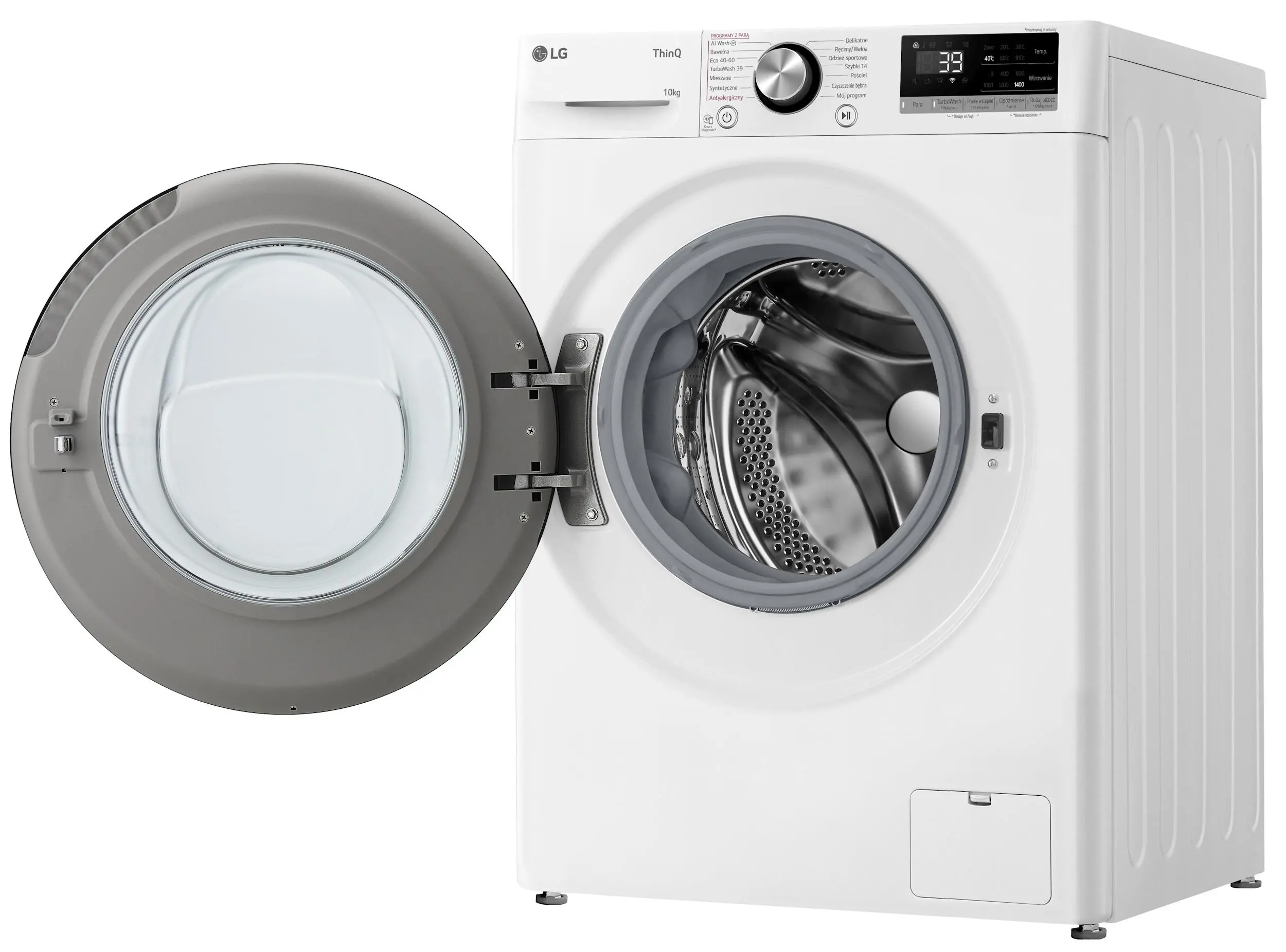 Pralka LG Vivace F4W1072YW 10kg 1400obr/min Zdalne sterowanie