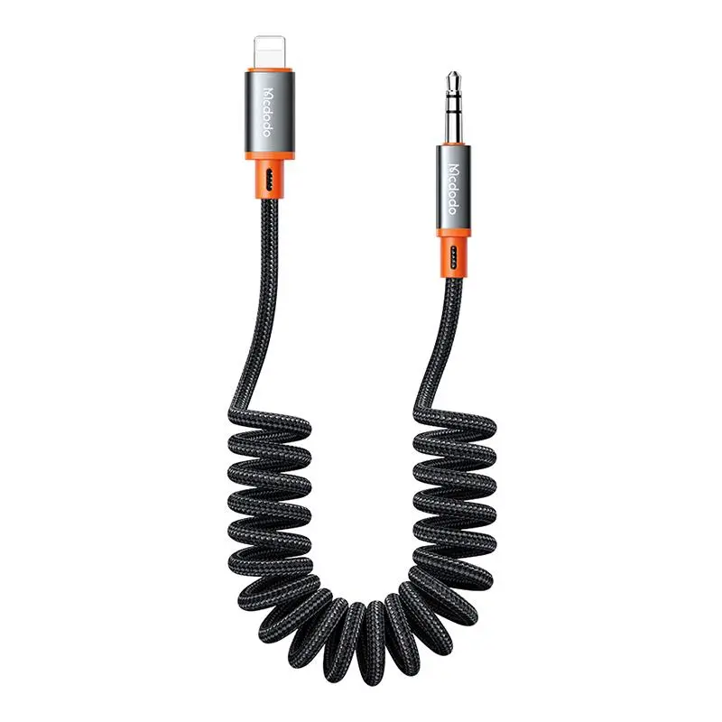 Kabel Mcdodo CA-0890 Lightning do mini jack 3,5mm AUX 1,8m Czarny