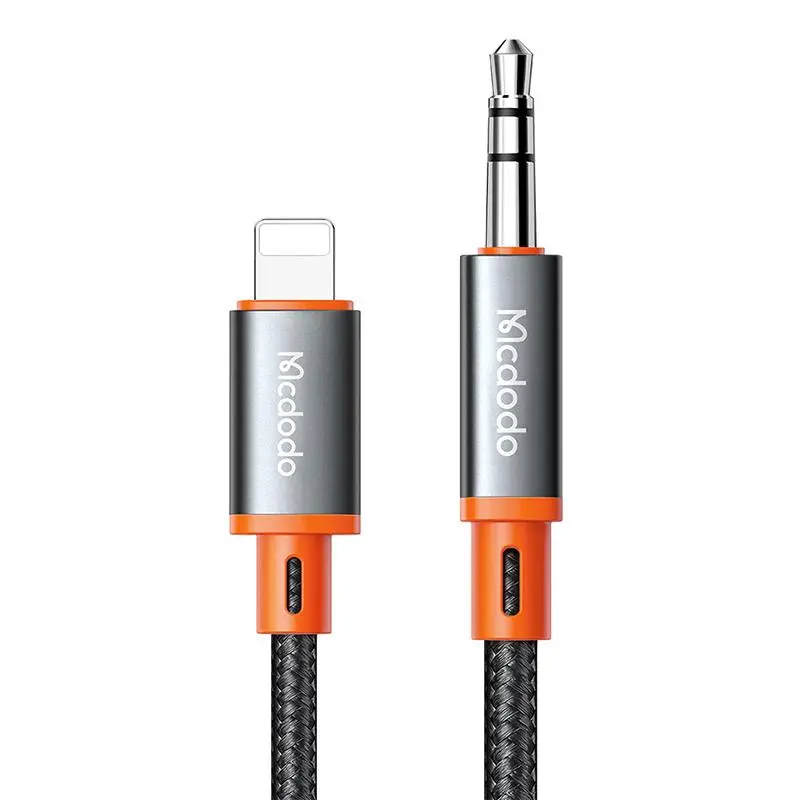Kabel Mcdodo CA-0890 Lightning do mini jack 3,5mm AUX 1,8m Czarny