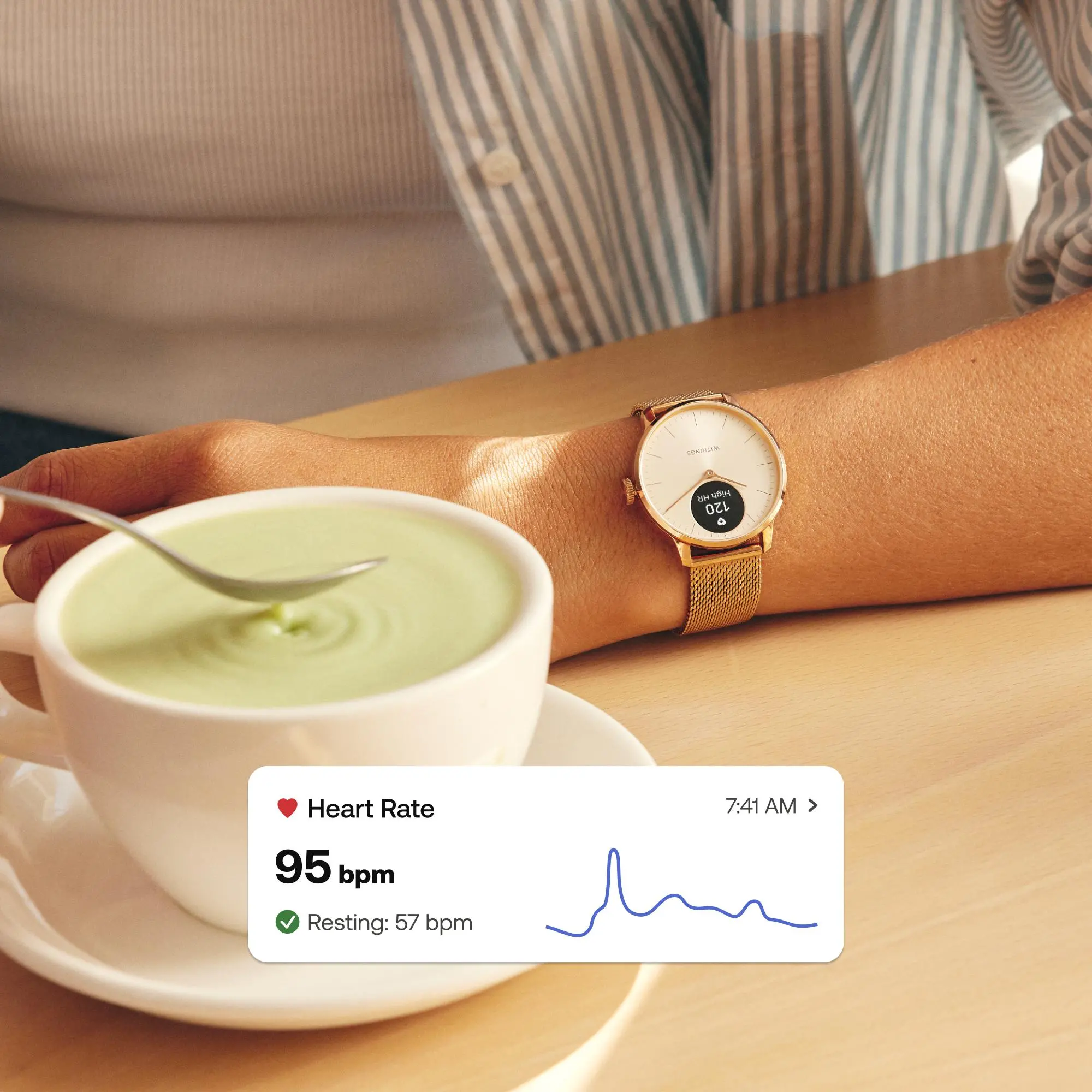 Smartwatch Withings ScanWatch Light 37mm Biały