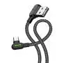 Kabel Mcdodo USB do USB-C CA-5283 LED 3m Czarny