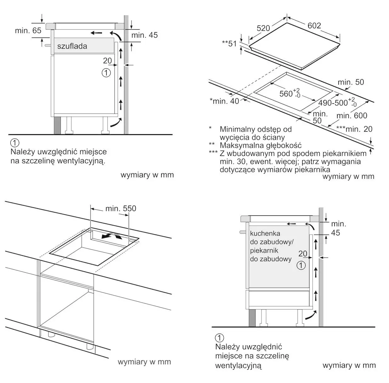 Płyta indukcyjna Siemens iQ300 EH675FFC1E 60,2cm