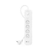 Belkin SRB001CA2M 4 gniazda 2m Biały