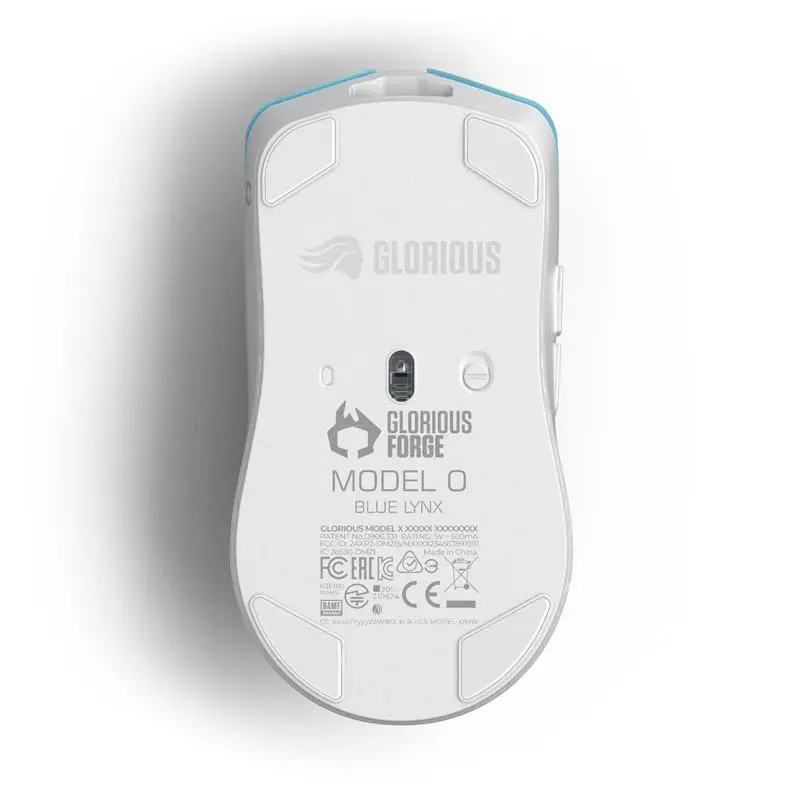 Myszka gamingowa Glorious Model O Pro Wireless Blue lynx