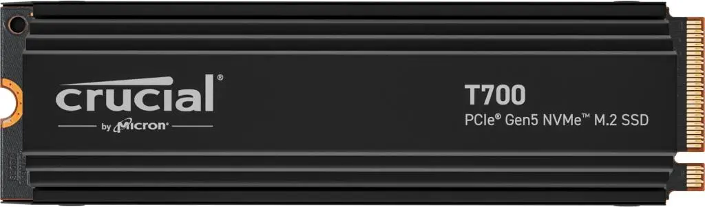 Dysk Crucial T700 2TB PCIe Gen5 x4 Radiator
