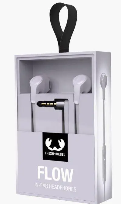 Słuchawki przewodowe Fresh 'n Rebel Flow USB-C Douszne Mikrofon Dreamy Lilac