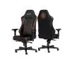 Fotel Noblechairs HERO Ence Edition Gamingowy do 150kg Skóra ECO Czarno-czerwony