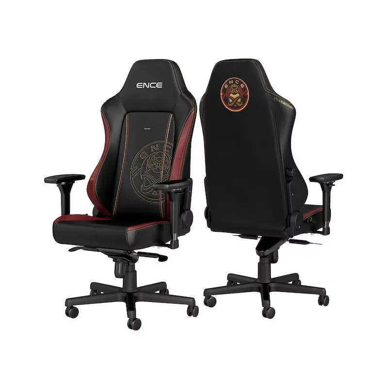 Fotel Noblechairs HERO Ence Edition Gamingowy do 150kg Skóra ECO Czarno-czerwony