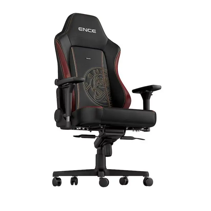 Fotel Noblechairs HERO Ence Edition Gamingowy do 150kg Skóra ECO Czarno-czerwony