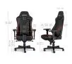 Fotel Noblechairs HERO Ence Edition Gamingowy do 150kg Skóra ECO Czarno-czerwony