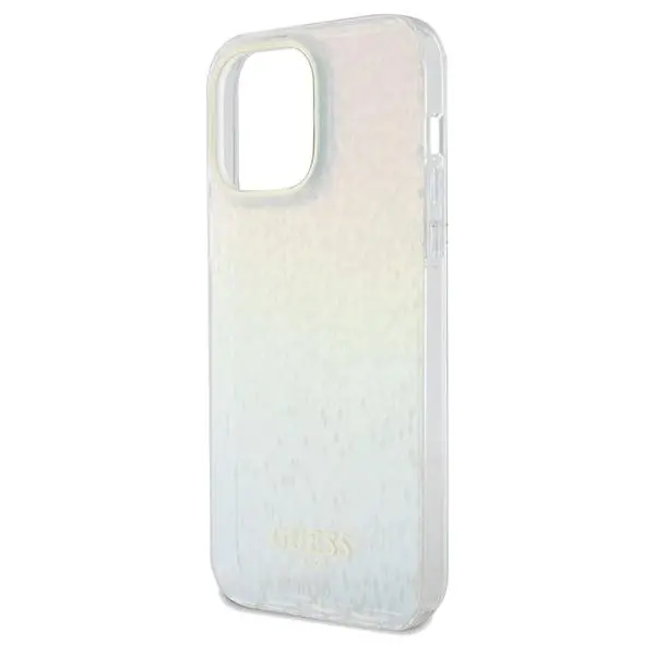 Etui Guess IML Faceted Mirror Disco Iridescent GUHCP13XHDECMI do iPhone 13 Pro Max