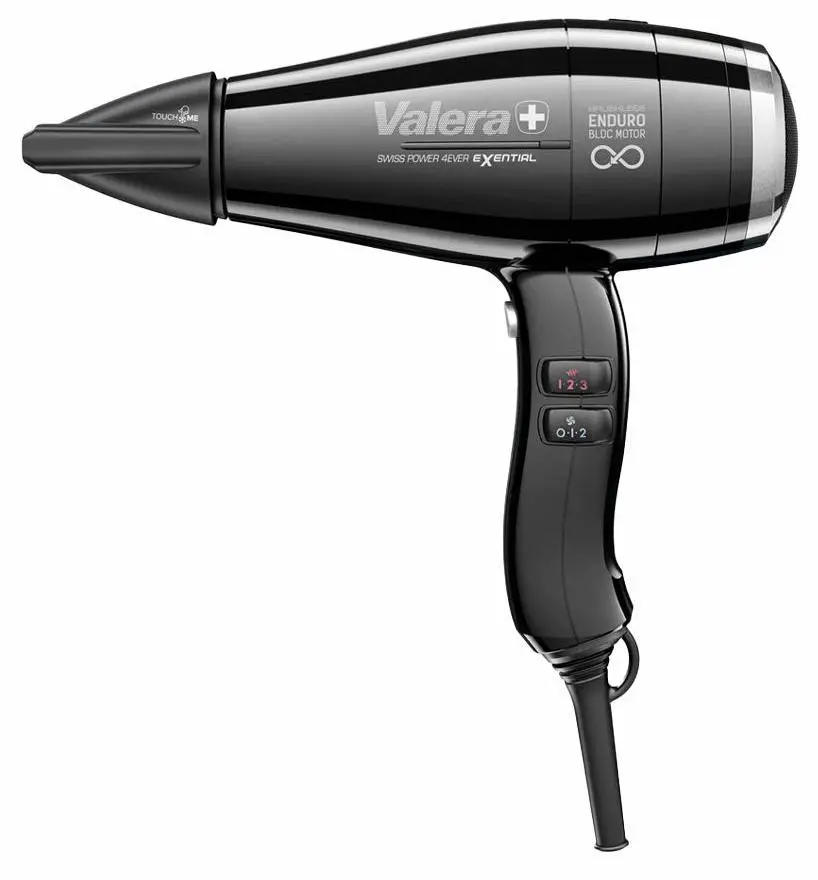 Suszarka do włosów Valera Swiss Power4ever Exential Jonizacja Dyfuzor Zimny nawiew 2400W 2 prędkości 3 temperatury
