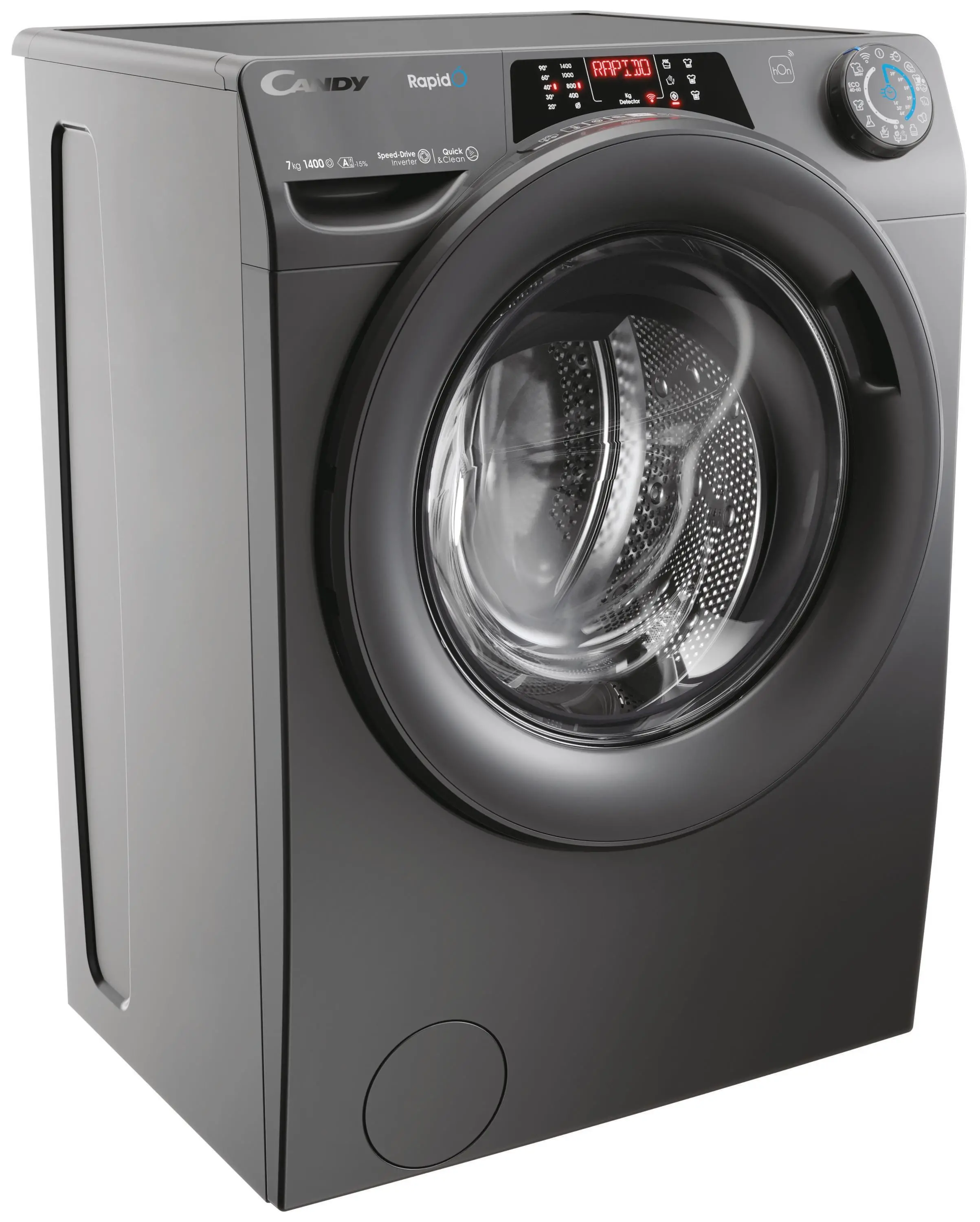 Pralka Candy RapidO RO4476DWMRR7/1-S Slim 7kg 1400obr/min Zdalne sterowanie