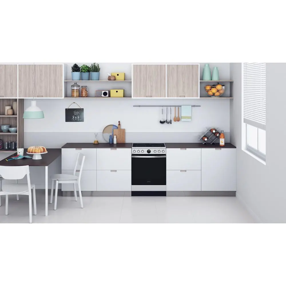 Kuchnia elektryczna Indesit IS67V8CHX/E Termoobieg