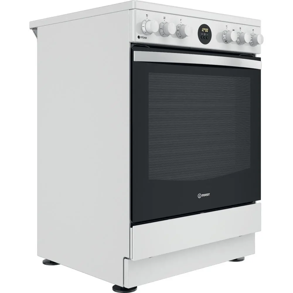 Kuchnia elektryczna Indesit IS67V8CHW/E Piekarnik parowy Termoobieg